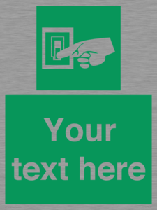 Custom Light Switch Sign